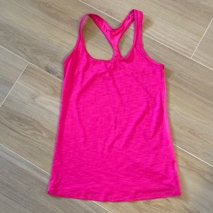 NEW BALANCE IN MOTION PINK RACERBACK TANK MEDIUM